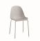 Bontempi Mood Dining Chair with Metal Legs