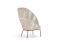 Molteni Petalo High Back Garden Armchair