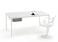 Sovet Italia Slim Office Desk/Table