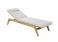 Manutti Sunrise Sun Lounger in Teak